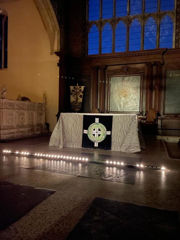 After the All Souls service
